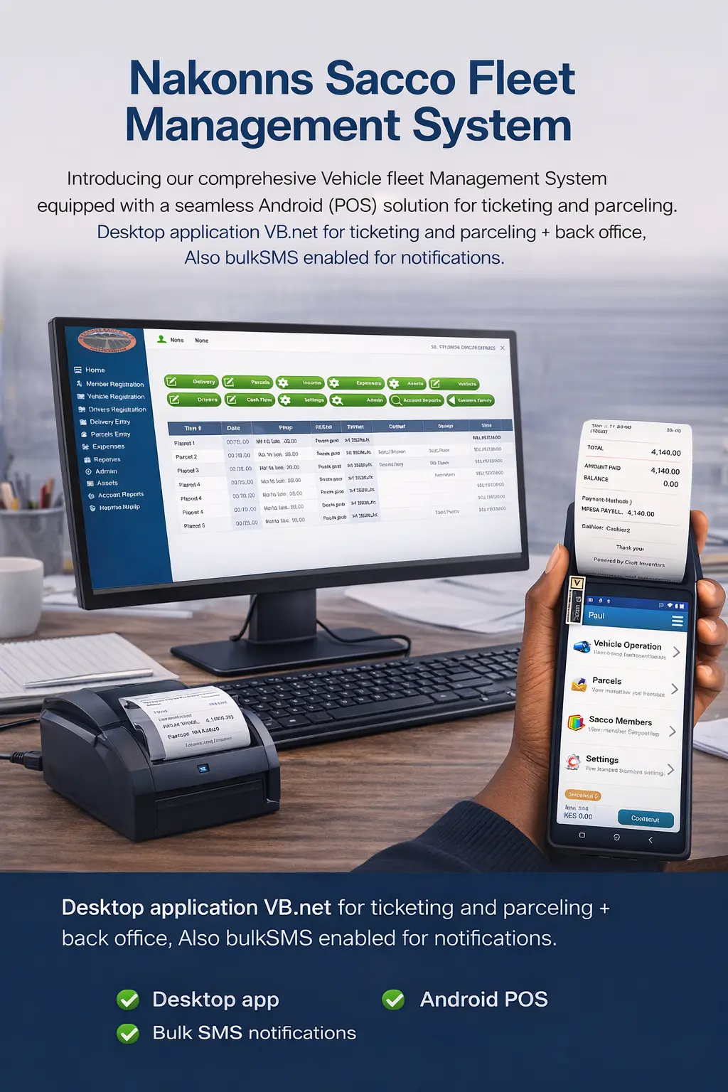 Nakonns Sacco Fleet Management System